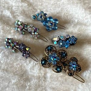 Bundle Of 5 Assorted Hair clips